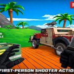 Blocky Zombie Shooting