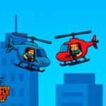 Helicopter Battle Steve 2 Player