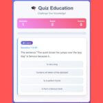 Quiz Education