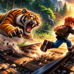 Running From A Hungry Tiger